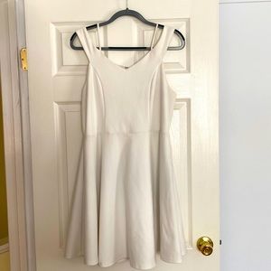 EUC White Mini Dress